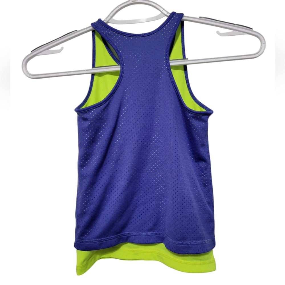 OshKosh B'gosh Kids Blue and Green Tank Top 5T - Picture 3 of 4
